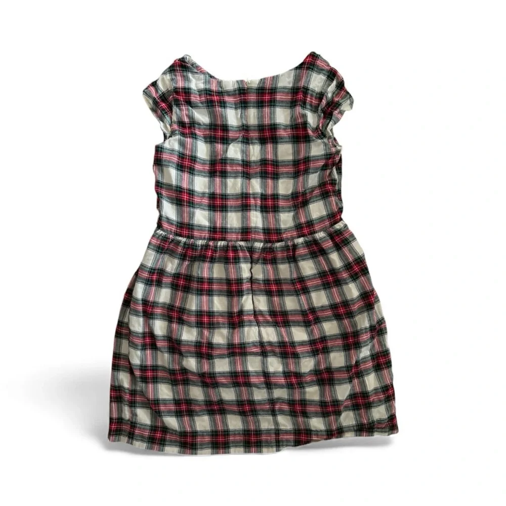 GAP‎ Kids Girls Holiday Christmas Plaid Dress Cabincore size 12